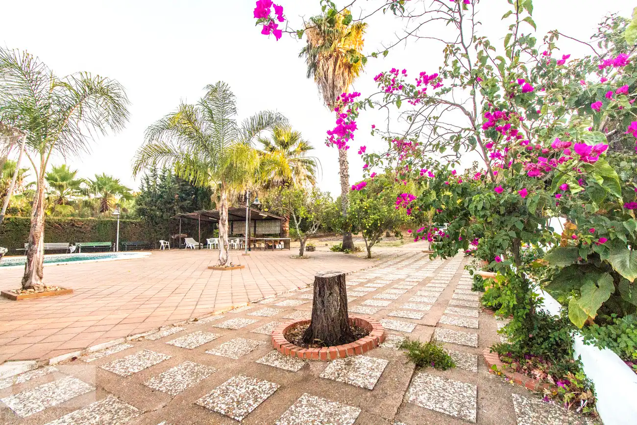 Garten von Country house zum Verkauf in Ayamonte mit Schwimmbad und Möbliert