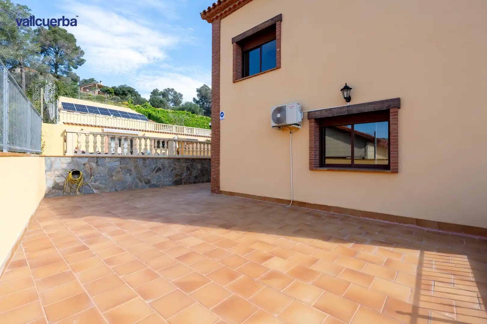 Terraza de Casa adosada en venta en Riudecanyes con Aire acondicionado, Calefacción y Jardín privado