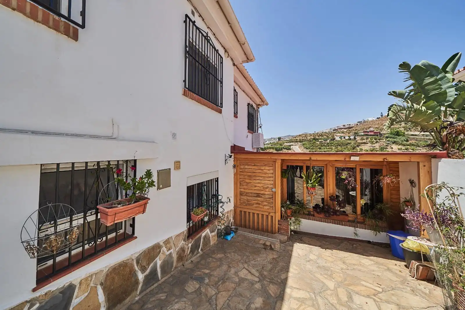 Exterior view of Houses for sale in Torrox  with Air Conditioner, Private garden and Terrace