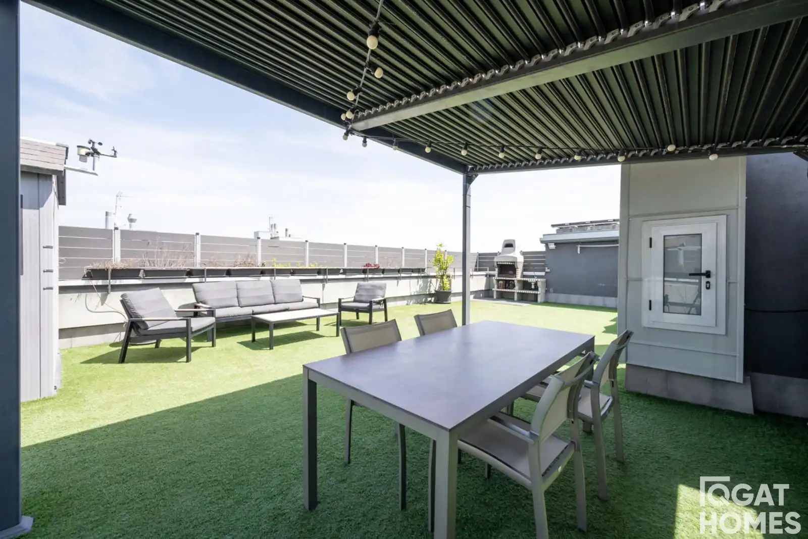 Terrace of Attic for sale in Sant Cugat del Vallès  with Air Conditioner, Heating and Storage room