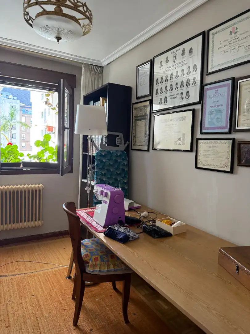 Esszimmer von Wohnung zum Verkauf in Oviedo  mit Heizung, Terrasse und Abstellraum