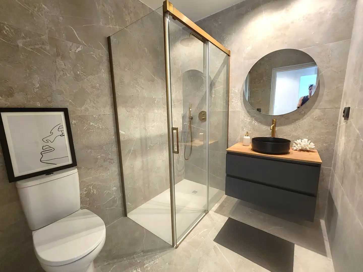 Baño de Casa o chalet en venta en Altea con Aire acondicionado, Terraza y Piscina