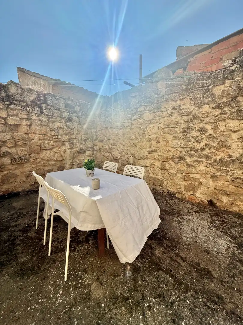 Terrasse von Country house zum Verkauf in Torquemada mit Parkett, Terrasse und Möbliert