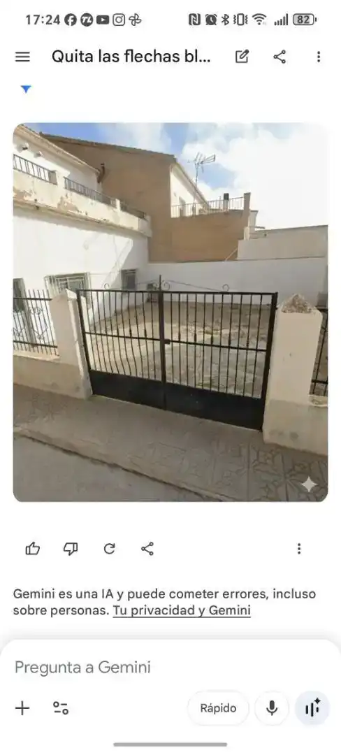 Vista exterior de Casa o chalet en venta en Benamaurel con Jardín privado, Trastero y Amueblado