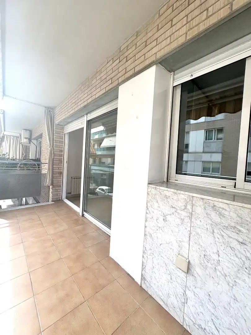 Balcony of Flat for sale in Terrassa  with Heating, Terrace and Oven