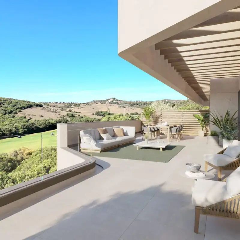 Mini appartamento con terrazza in vendita a La Alcaidesa, imagen 4