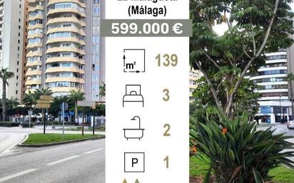 Exterior view of Flat for sale in Málaga Capital