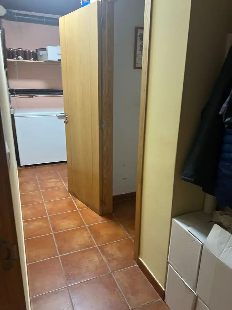 Cocina de Finca rústica en venta en Triacastela con Jardín privado, Trastero y Balcón