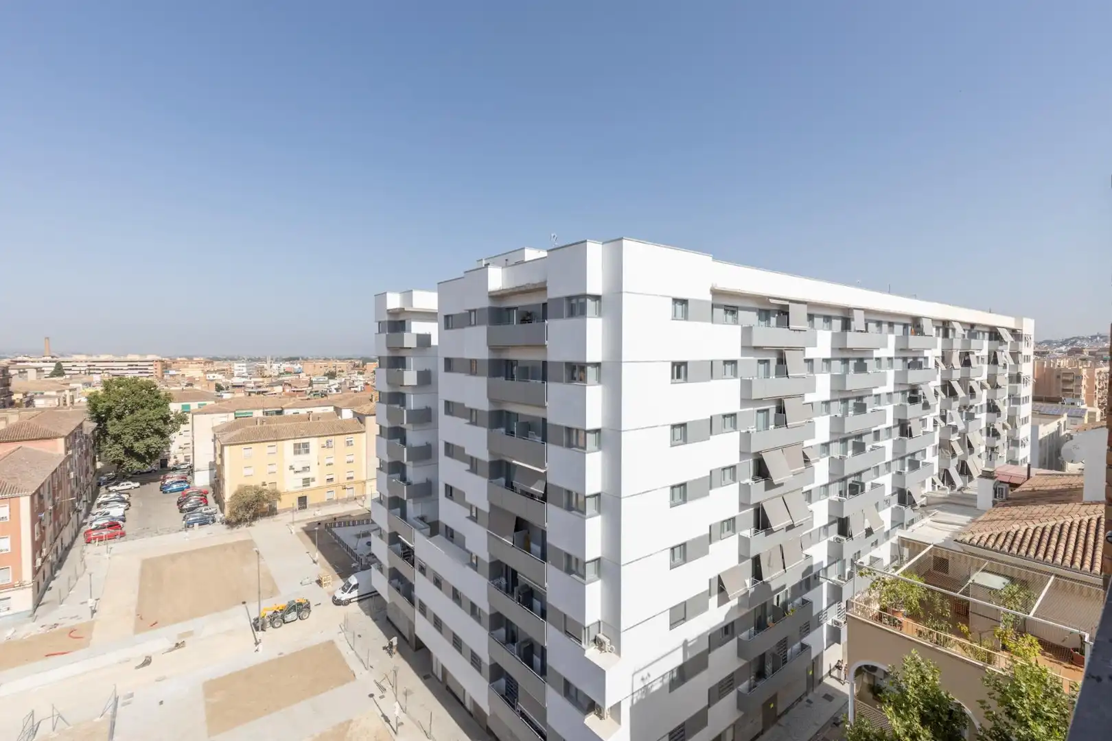 Vista exterior de Piso en venta en Granada