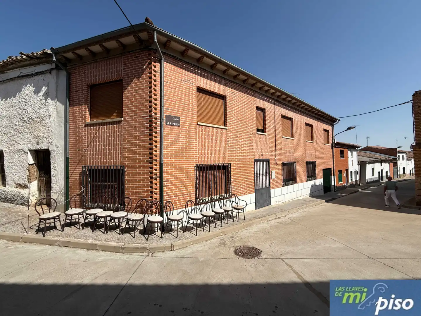 Vista exterior de Casa o xalet en venda en Pollos amb Jardí privat, Terrassa i Traster