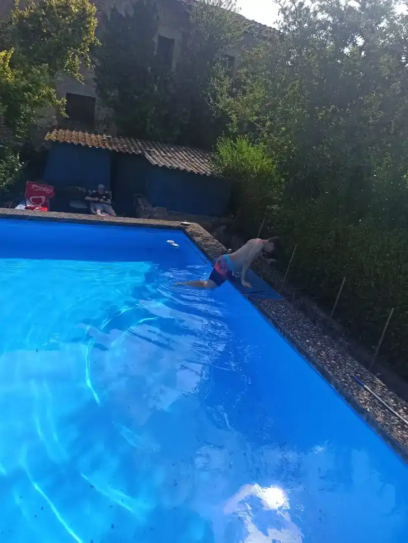 Piscina de Casa o chalet en venta en Valle de Tobalina con Jardín privado, Trastero y Piscina