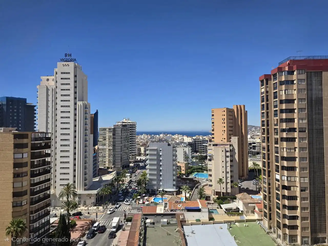 Vista exterior de Piso en venta en Benidorm con Terraza y Amueblado