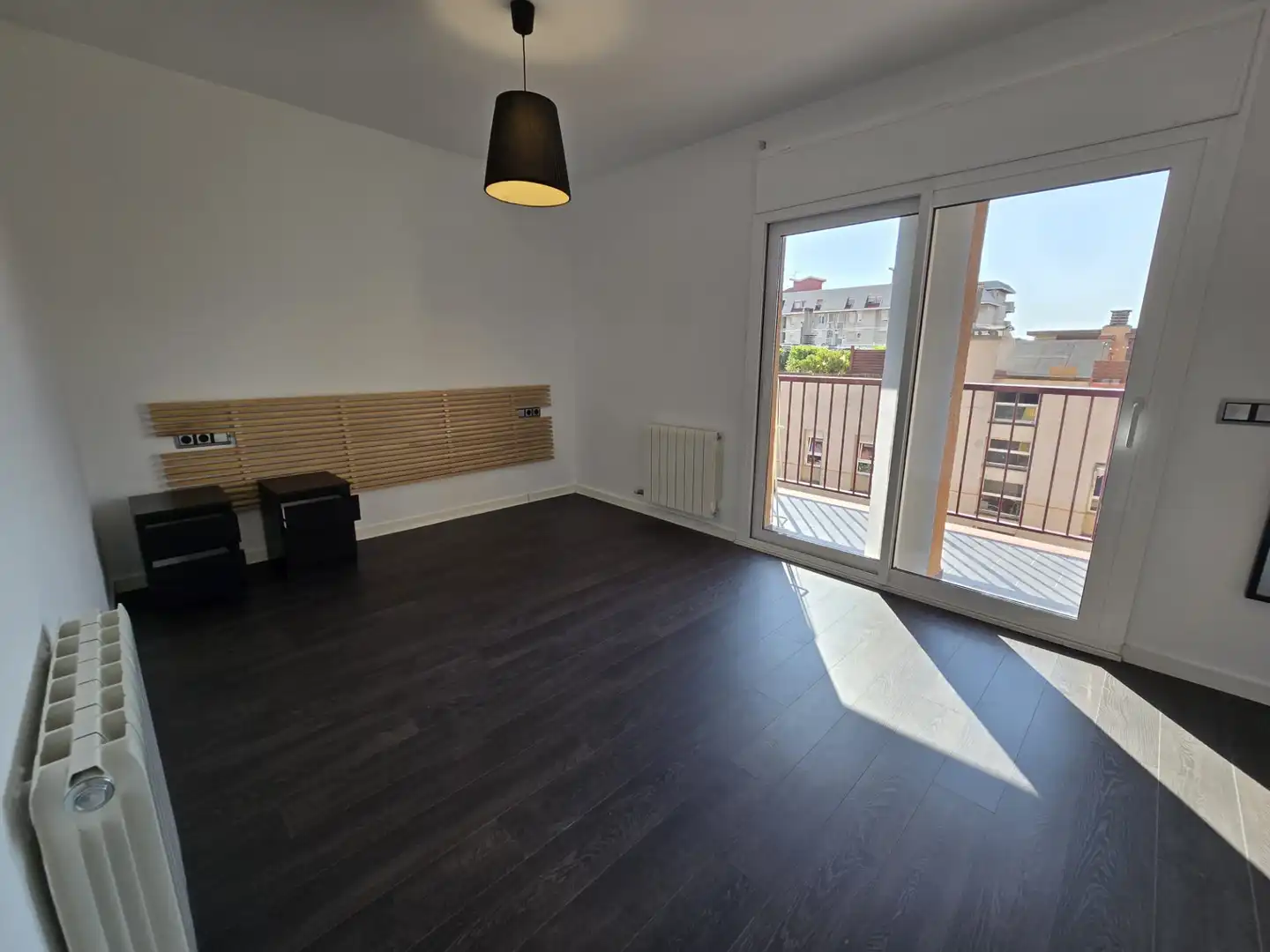 Bedroom of Flat for rent in Vilassar de Mar  with Air Conditioner, Heating and Parquet flooring