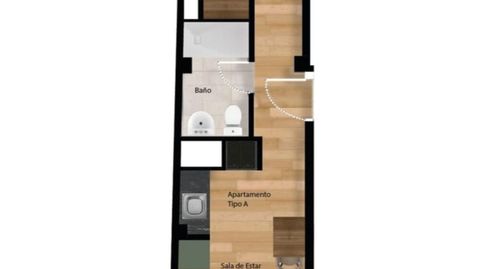 Foto 5 de Apartamento de alquiler en San Isidro, Madrid Capital