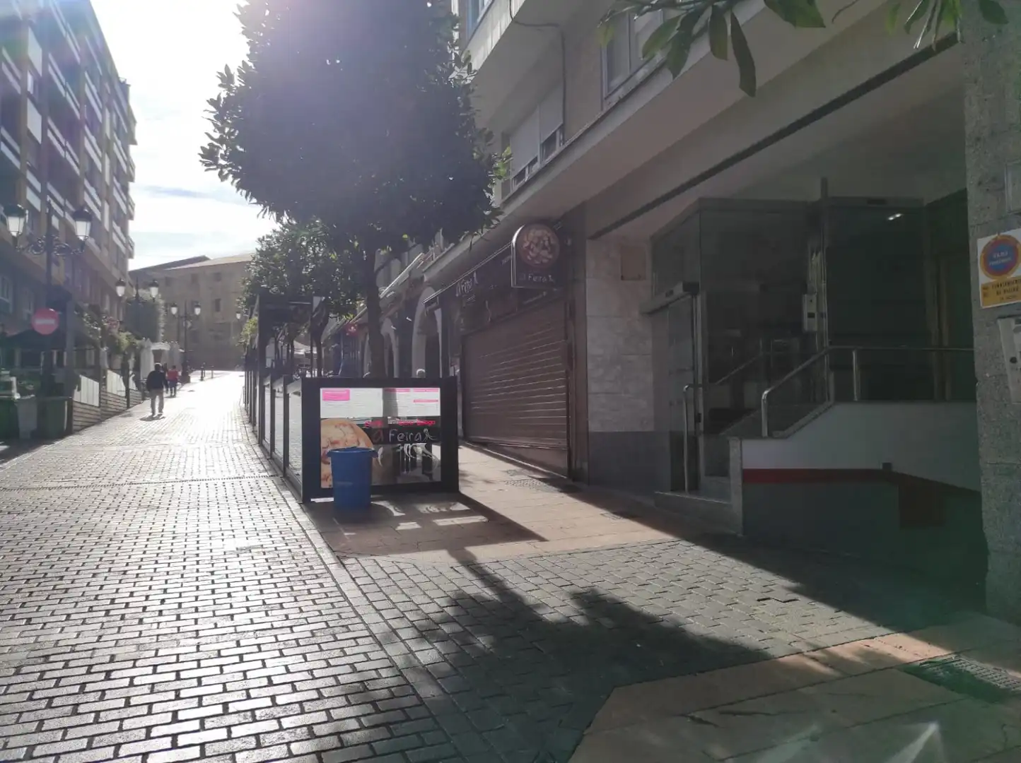 Vista exterior de Garaje en venta en Oviedo 