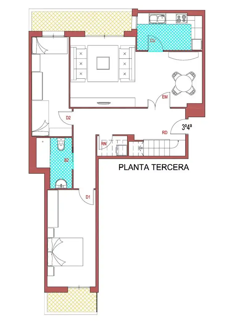 Attico con ascensore in vendita a Mollerussa