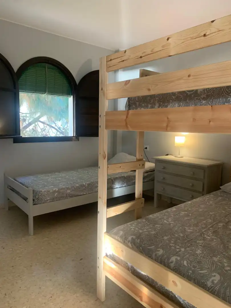 Schlafzimmer von Wohnung zur Miete in Sanlúcar de Barrameda mit Klimaanlage, Heizung und Möbliert