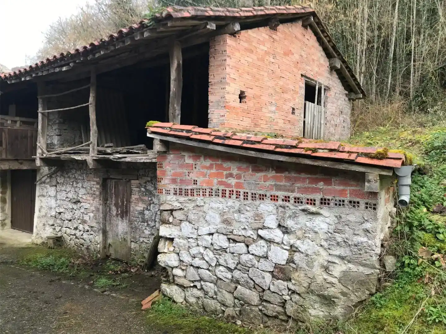 Vista exterior de Finca rústica en venda en Piloña