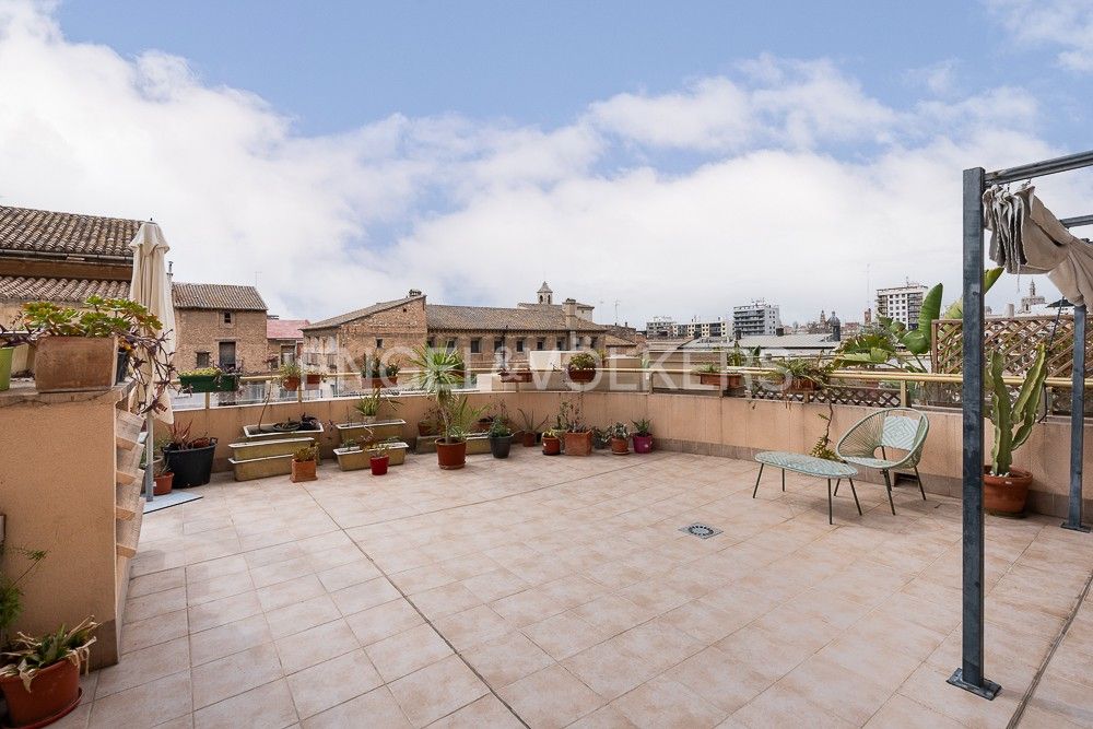 Terrassa de Apartament en venda en  Valencia Capital amb Aire condicionat, Calefacció i Parquet
