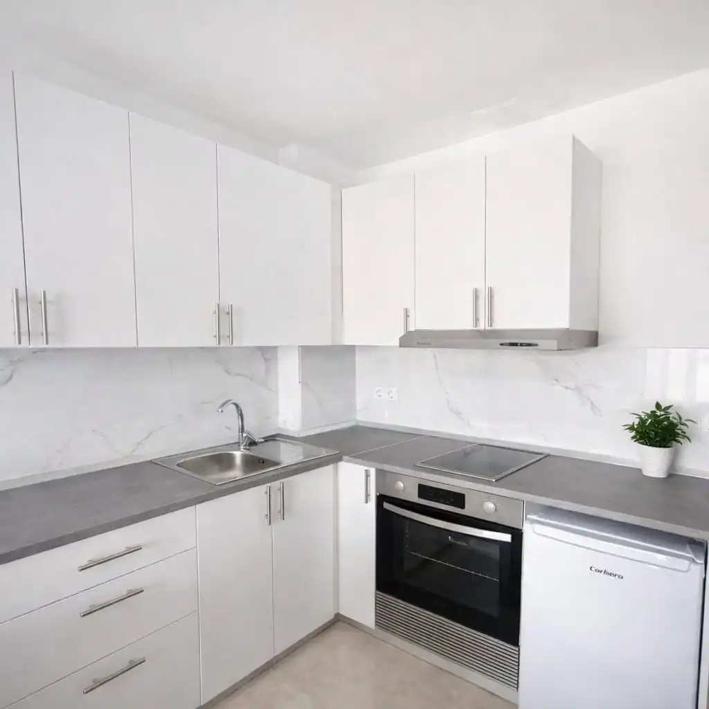 Kitchen of Apartments for rent in Puerto de la Cruz  with Terrace, Furnished and Oven