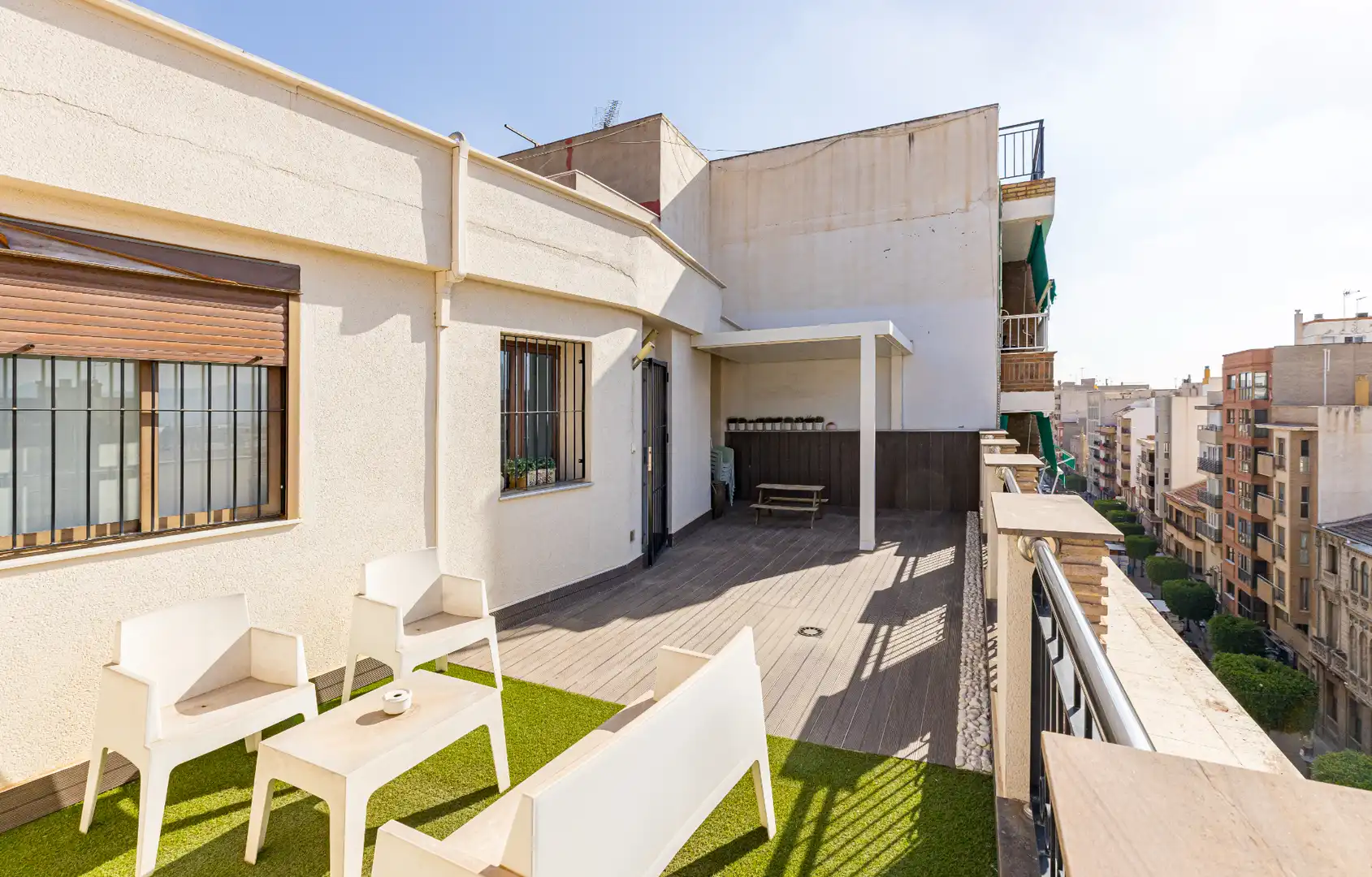 Terraza de Ático en venta en Alcantarilla con Aire acondicionado, Calefacción y Parquet