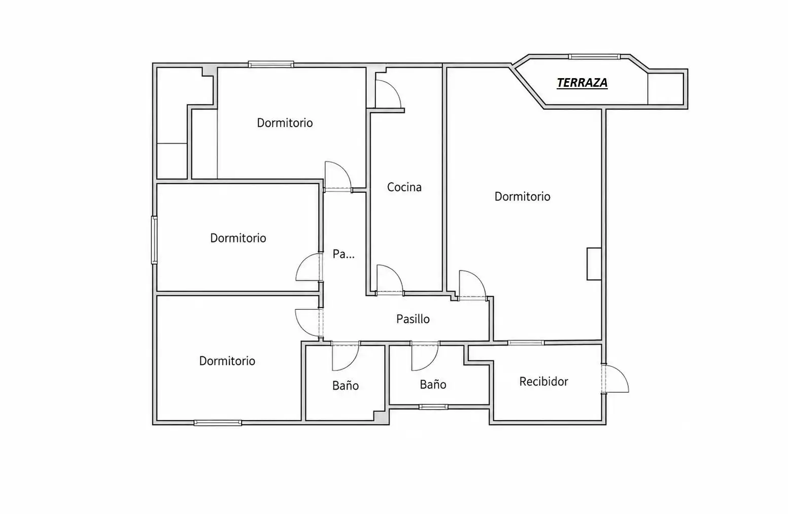 Piso con terraza en venta en Calle COLUBI, imagen 29
