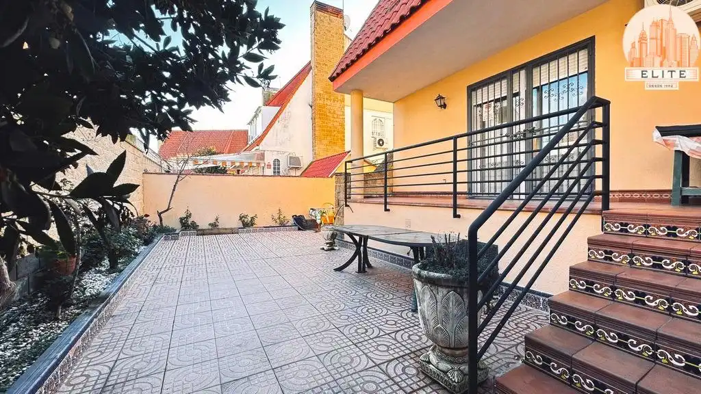 Terraza de Casa adosada en venta en Torrejón de la Calzada con Aire acondicionado, Calefacción y Jardín privado