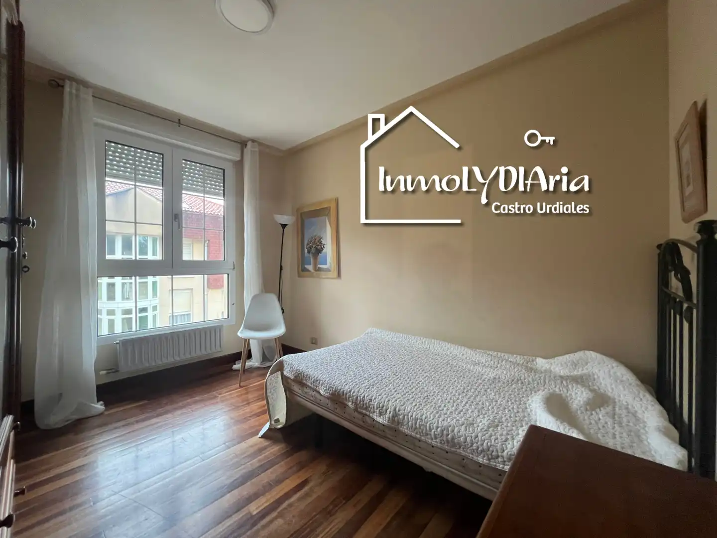 Bedroom of Flat for sale in Castro-Urdiales  with Heating, Parquet flooring and Terrace