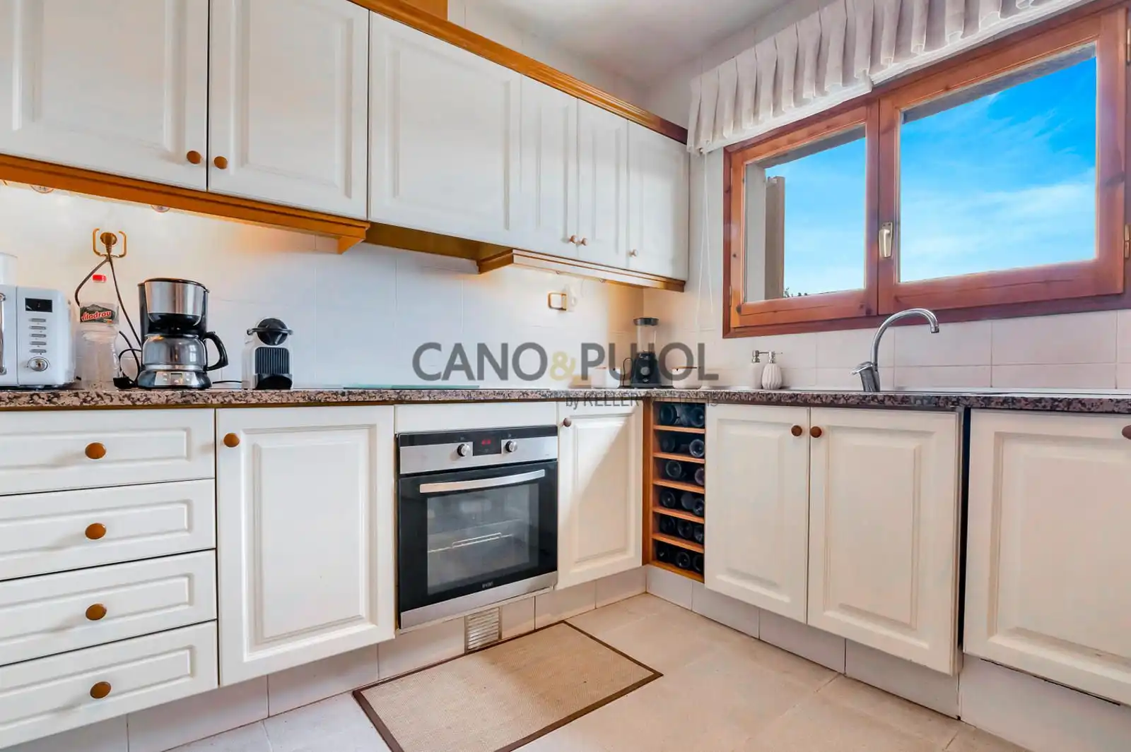 Cuina de Casa o xalet en venda en Bigues i Riells del Fai amb Aire condicionat, Calefacció i Terrassa