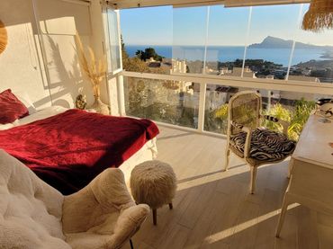 Adossat amb piscina en venda a Altea Hills