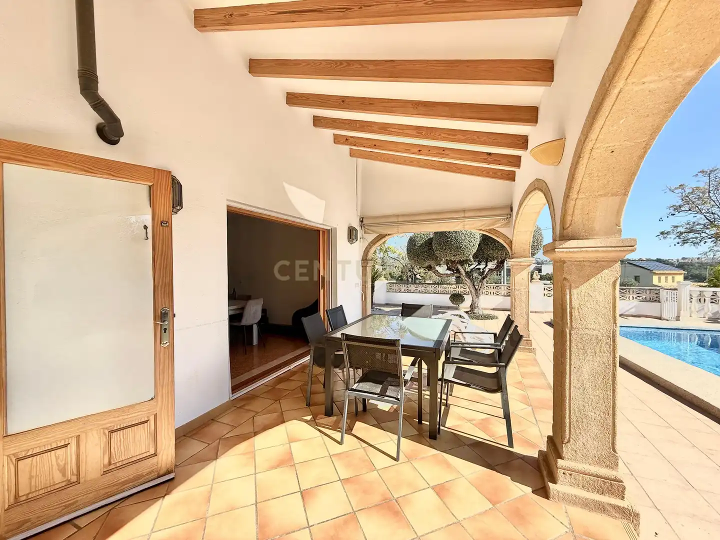 Terrassa de Casa o xalet en venda en Calpe / Calp amb Aire condicionat, Jardí privat i Traster