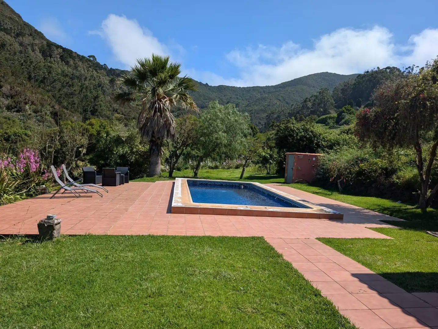 Swimming pool of Houses for rent in Tegueste  with Private garden, Terrace and Swimming Pool
