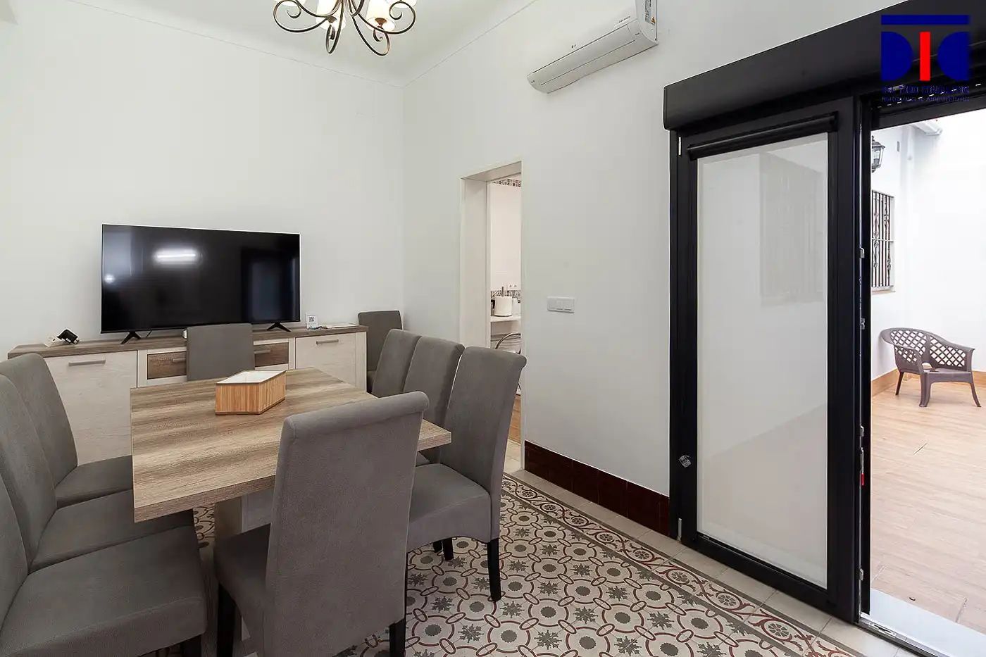 Dining room of Detached homes for sale in Sevilla  with Air Conditioner, Heating and Furnished