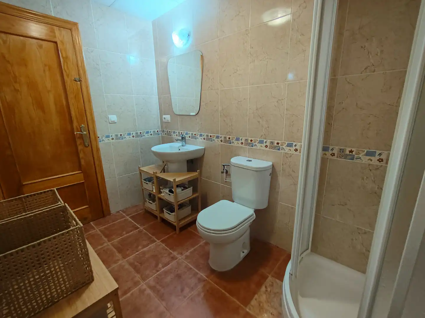 Bathroom of Flat for sale in Cuevas del Almanzora  with Air Conditioner, Terrace and Furnished