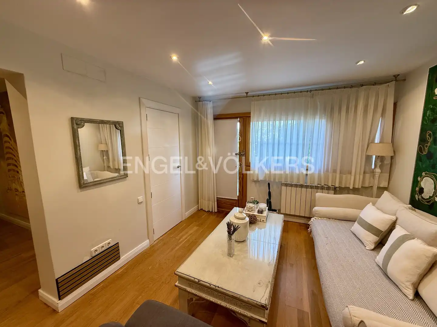 Sala de estar de Casa o chalet de alquiler en Algete con Aire acondicionado, Calefacción y Jardín privado