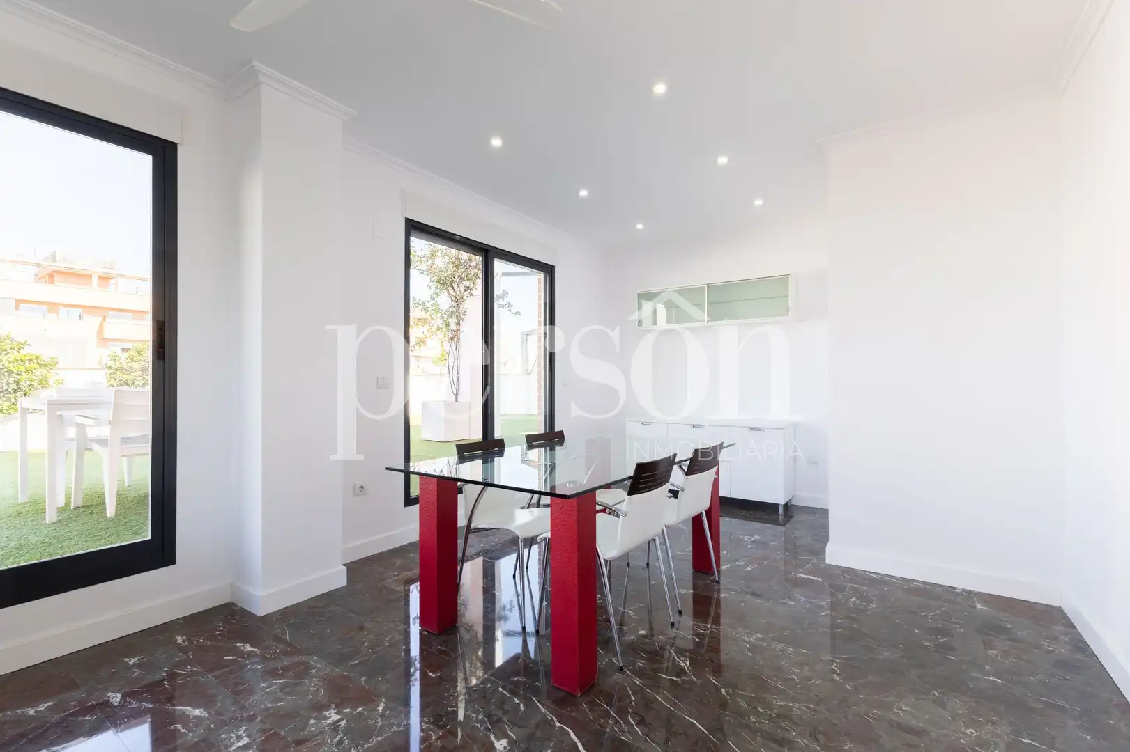 Comedor de Piso de alquiler en Valencia con Calefacción, Terraza y Amueblado