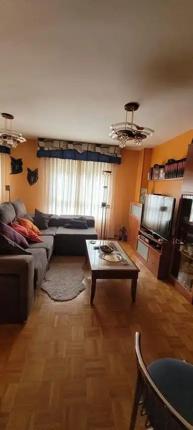 Wohnzimmer von Maisonette zum Verkauf in Belorado mit Heizung und Parkett