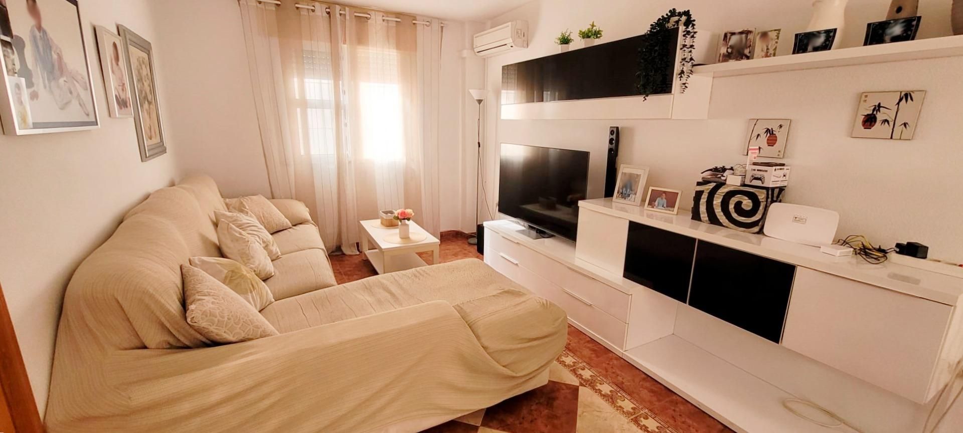 Living room of House or chalet for sale in El Ejido  with Air Conditioner, Terrace and Balcony