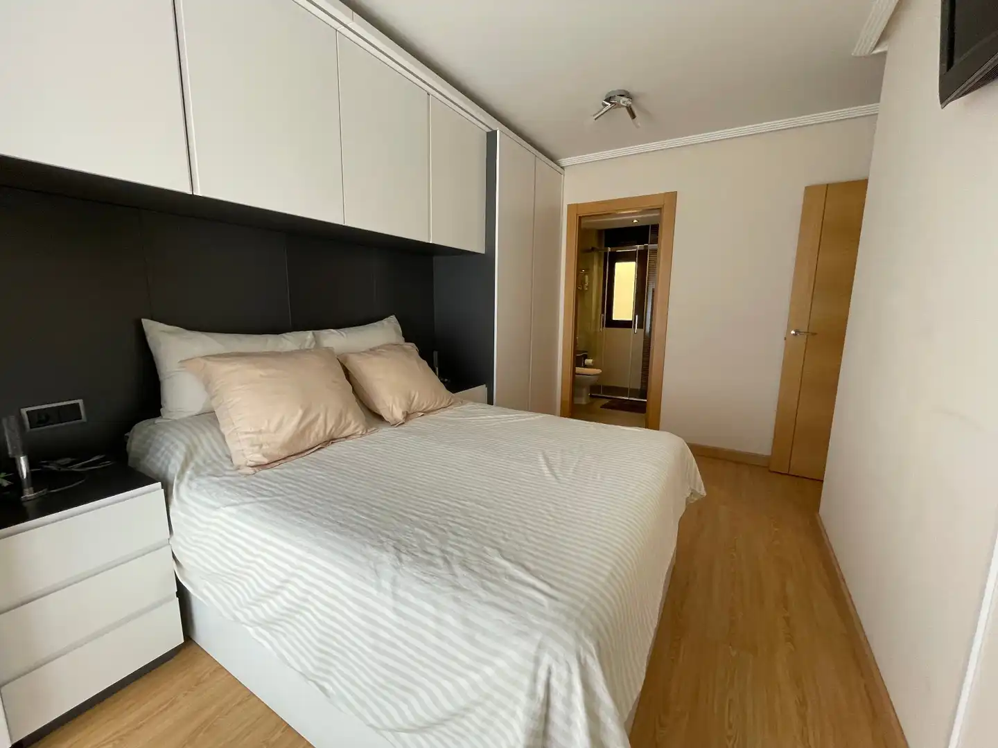 Schlafzimmer von Wohnung zum Verkauf in Peñaranda de Bracamonte mit Heizung, Privatgarten und Parkett