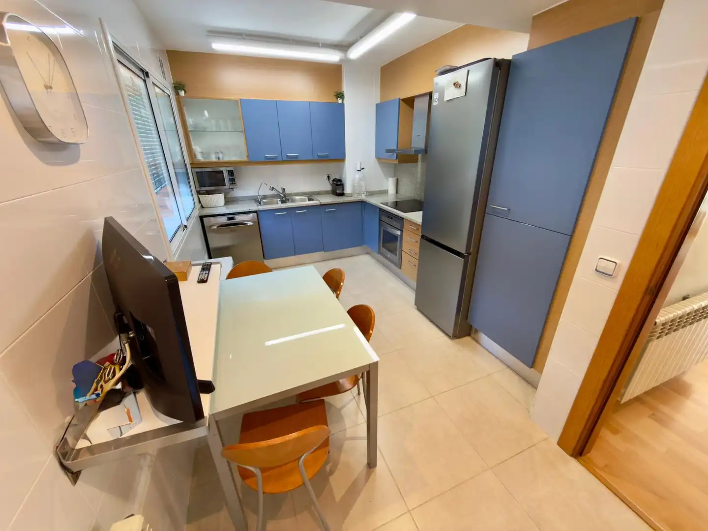 Cocina de Ático en venta en Cornellà de Llobregat con Aire acondicionado, Calefacción y Parquet