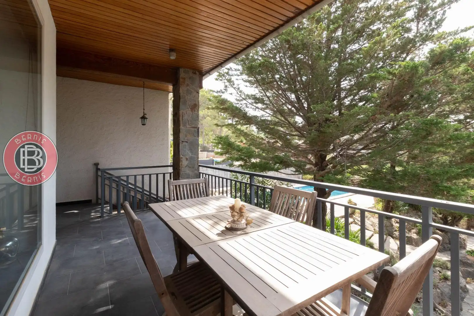 Terraza de Casa o chalet en venta en Begues con Aire acondicionado, Calefacción y Jardín privado