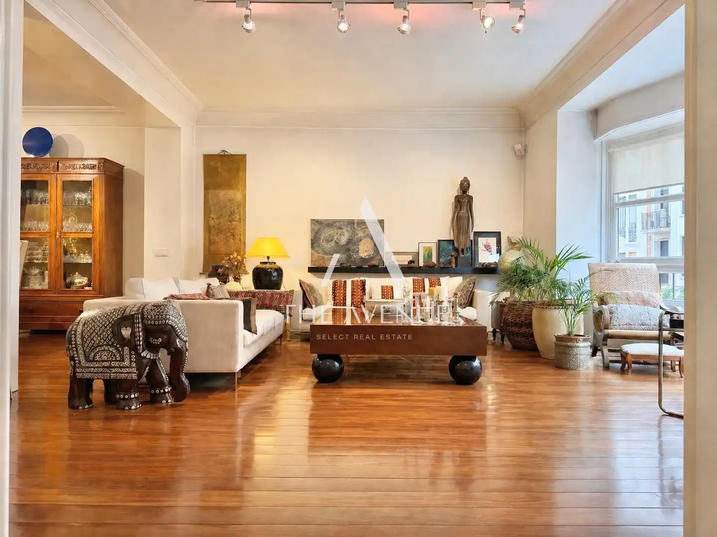 Sala de estar de Piso de alquiler en Madrid con Amueblado