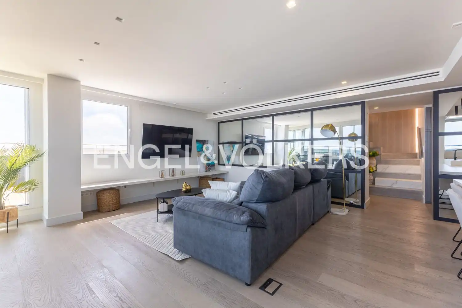 Sala de estar de Ático en venta en Camins al Grau