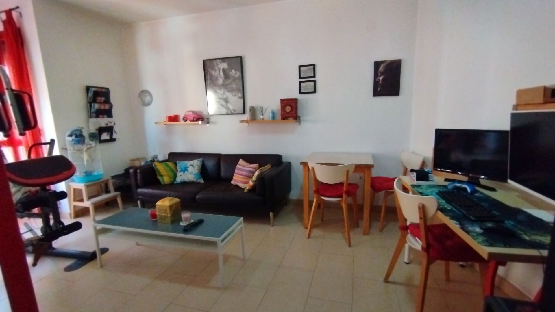 Sala de estar de Piso en venta en  Huelva Capital con Aire acondicionado, Calefacción y Amueblado