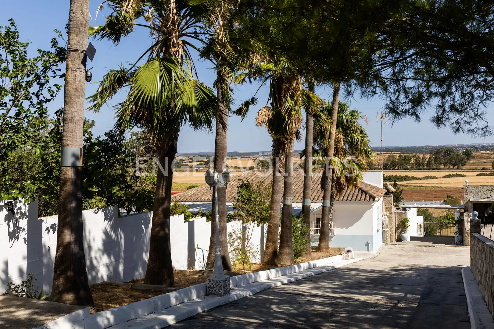 Vista exterior de Casa o chalet en venta en Chiclana de la Frontera con Aire acondicionado, Calefacción y Jardín privado