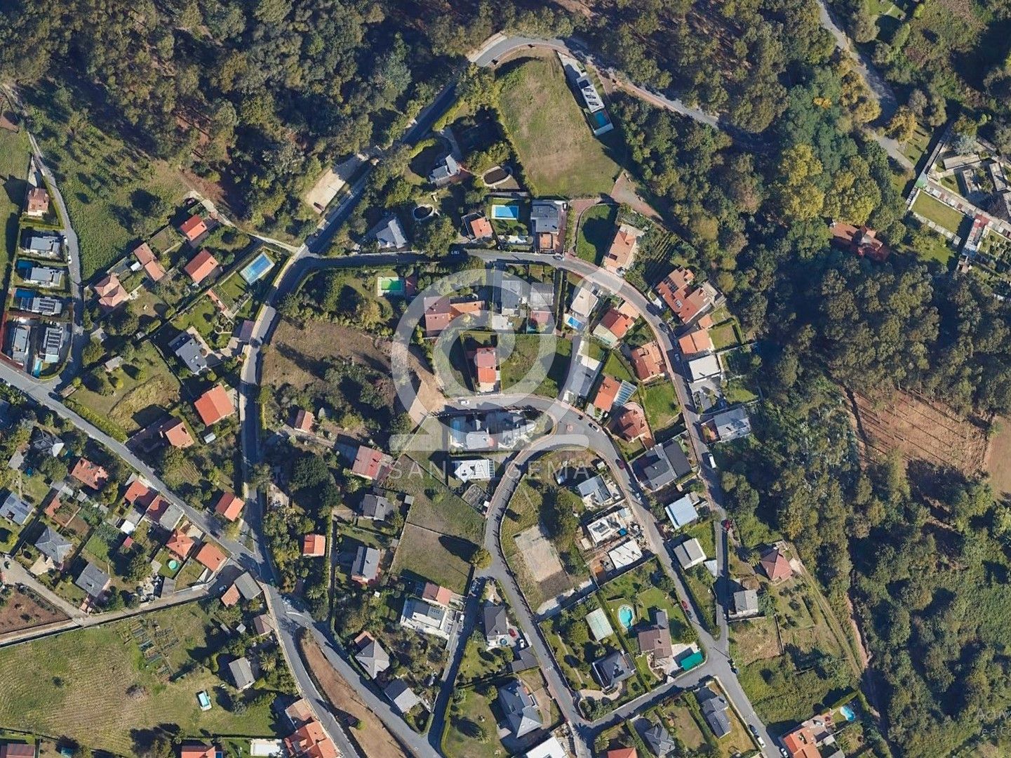 Vista exterior de Residencial en venda en Oleiros