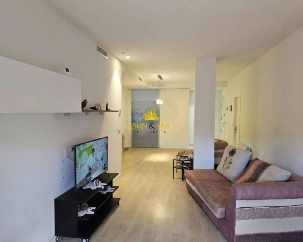 Sala d'estar de Apartament de lloguer en Molina de Segura amb Aire condicionat, Calefacció i Terrassa