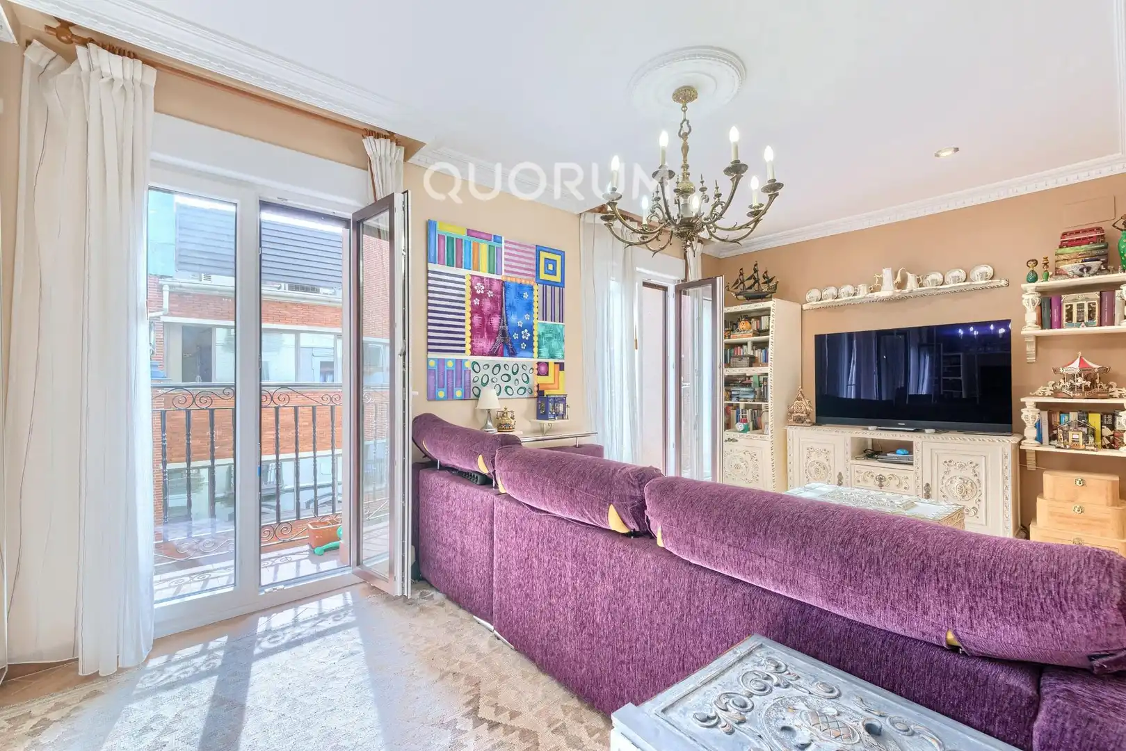 Sala de estar de Piso en venta en Barakaldo  con Calefacción y Balcón