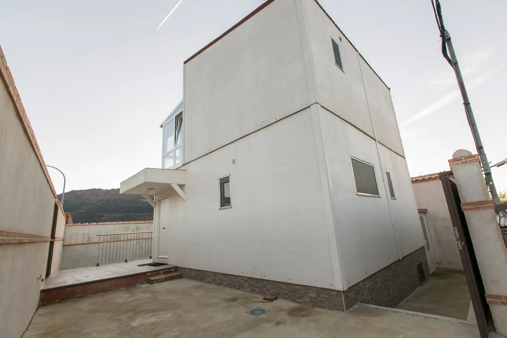 Vista exterior de Casa o xalet en venda en Hontanar amb Calefacció i Terrassa