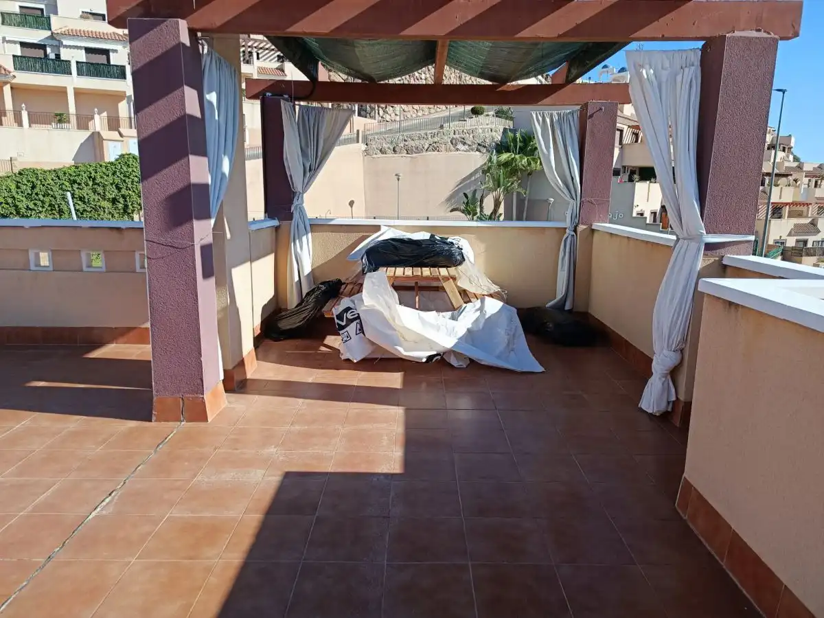 Terrasse von Wohnungen zum Verkauf in Águilas mit Klimaanlage, Terrasse und Möbliert